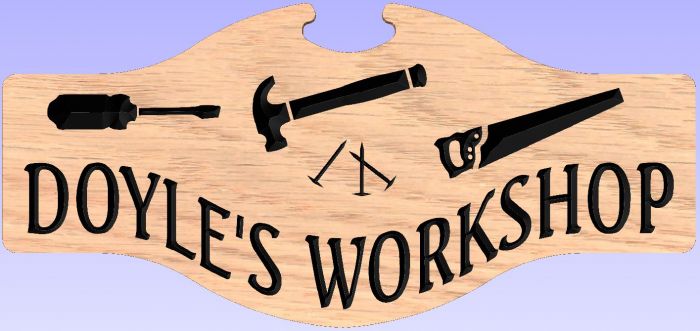 Workshop or Mancave sign